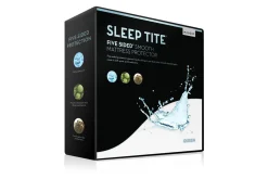 Mor Furniture Mattress Protectors|Malouf Sleeptite 5 Side Mattress Pad In White, Twin