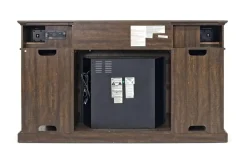Mor Furniture Fireplace Tv Stands|Fireplaces|Manning Bluetooth Console W/ Fireplace Insert In White, 68 Inch