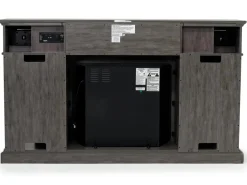 Mor Furniture Fireplace Tv Stands|Fireplaces|Manning Bluetooth Console W/ Fireplace Insert In White, 68 Inch