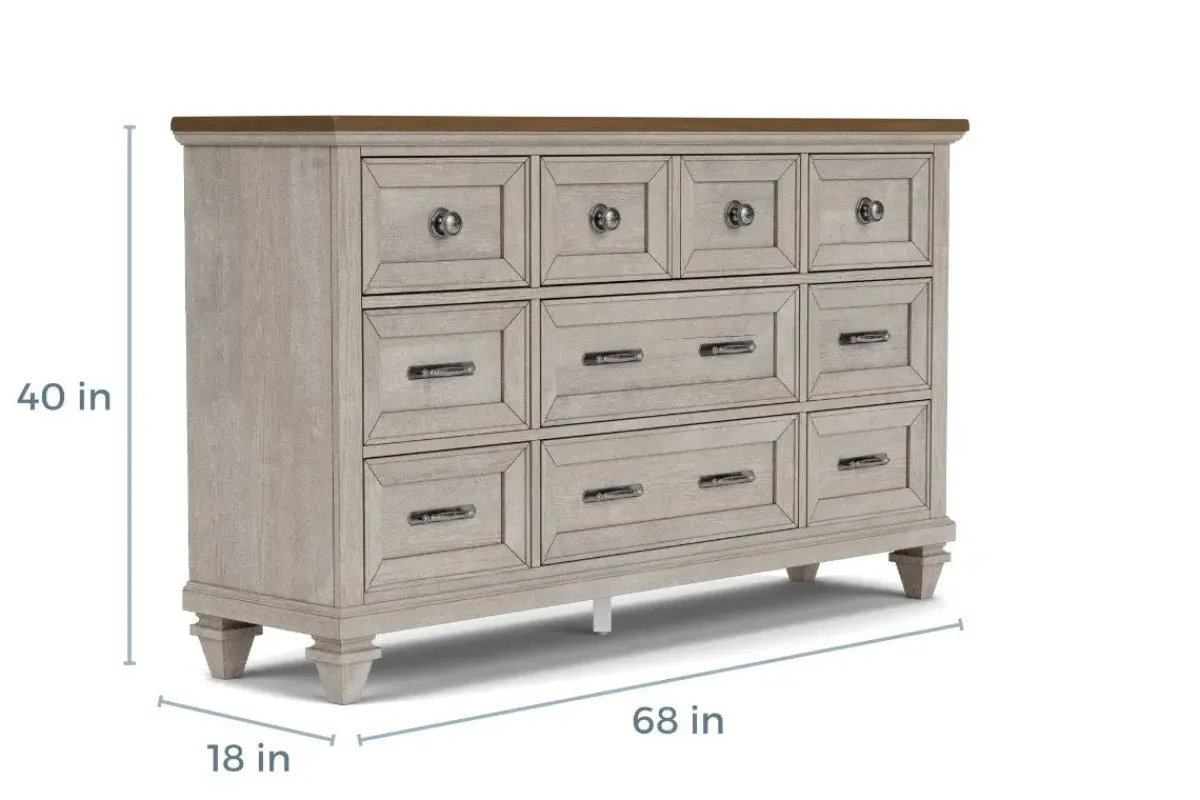 Mor Furniture Dressers & Chests|Mariana Dresser In Vintage Mocha