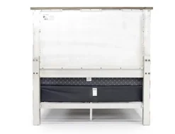 Mor Furniture Beds|Mariana Panel Bed In Vintage Creme, Queen