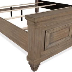 Mor Furniture Beds|Mariana Panel Bed In Vintage Creme, Queen