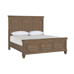 Mor Furniture Beds|Mariana Panel Bed In Vintage Creme, Queen