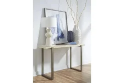 Mor Furniture Sofa & End Tables|Mario Sofa Table In Travertine