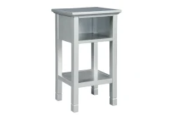 Mor Furniture Accent Tables|Marnville Accent Table W/ Usb Charger In Espresso