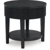 Mor Furniture Sofa & End Tables|Marstream End Table In Charcoal Black