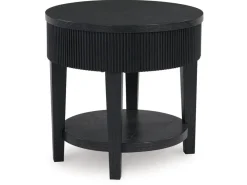 Mor Furniture Sofa & End Tables|Marstream End Table In Charcoal Black