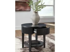 Mor Furniture Sofa & End Tables|Marstream End Table In Charcoal Black