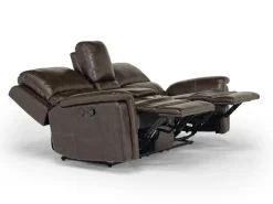 Mor Furniture Reclining Sofas|Living Room Sets|Martina Reclining Sofa & Loveseat In Dark Brown