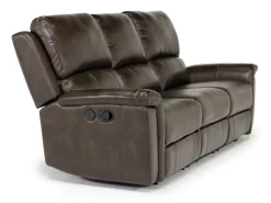 Mor Furniture Reclining Sofas|Sofas|Martina Reclining Sofa In Dark Brown