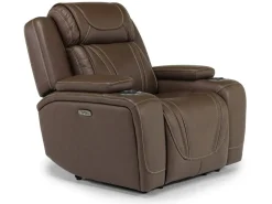 Mor Furniture Recliners|Max Power Recliner In Aline Butternut Leather