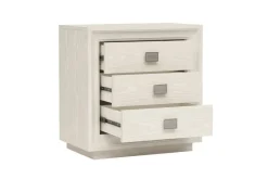 Mor Furniture Nightstands|Maxime 2 Drawer Nightstand W/ Usb In Sugar