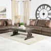 Mor Furniture Living Room Sets|Mayflower 2 Power Sofa & Loveseat In Seville Umber Leather