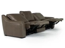 Mor Furniture Reclining Sofas|Sofas|Mayflower 2 Power Sofa In Seville Umber Leather