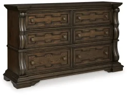 Mor Furniture Dressers & Chests|Maylee Dresser In Dark Brown