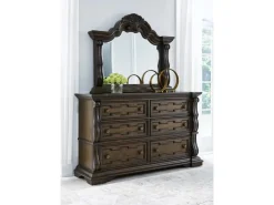 Mor Furniture Dressers & Chests|Maylee Dresser In Dark Brown
