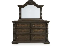 Mor Furniture Dressers & Chests|Maylee Dresser In Dark Brown