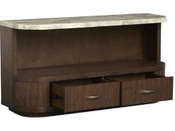 Mor Furniture Sofa & End Tables|Mcpherson Sofa Table In Burnt Umber