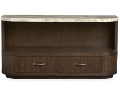 Mor Furniture Sofa & End Tables|Mcpherson Sofa Table In Burnt Umber