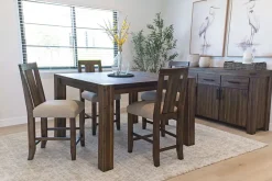 Mor Furniture Counter Height Tables|Dining Tables|Meadow Counter Height Dining Table In Brown