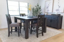 Mor Furniture Counter Height Tables|Dining Tables|Meadow Counter Height Dining Table In Brown