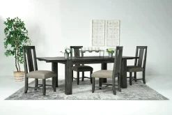 Mor Furniture Seating For 4|Dining Room Sets|Meadow Extendable Dining Table & 4 Chairs In Brown