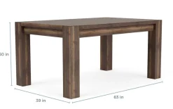 Mor Furniture Dining Tables|Meadow Extendable Dining Table In Brown