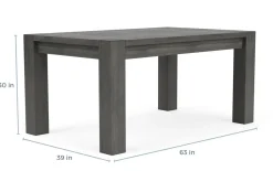 Mor Furniture Dining Tables|Meadow Extendable Dining Table In Brown