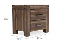 Mor Furniture Nightstands|Meadow Nightstand In Brown