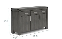 Mor Furniture Sideboards, Buffets & Hutches|Meadow Sideboard In Brown