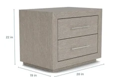 Mor Furniture Nightstands|Melbourne Nightstand In Mineral