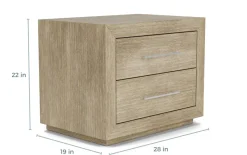Mor Furniture Nightstands|Melbourne Nightstand In Mineral