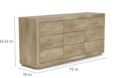 Mor Furniture Bedroom Sets|Melbourne Panel Bed, Dresser, Mirror & Nightstand In Brown Mel, Full