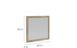 Mor Furniture Bedroom Sets|Melbourne Panel Bed, Dresser, Mirror & Nightstand In Brown Mel, Full