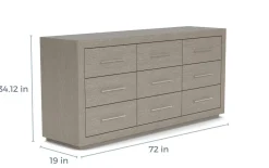 Mor Furniture Bedroom Sets|Melbourne Panel Bed, Dresser, Mirror & Nightstand In Brown Mel, Full