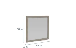 Mor Furniture Bedroom Sets|Melbourne Panel Bed, Dresser, Mirror & Nightstand In Brown Mel, Full