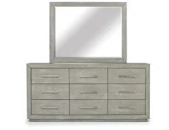 Mor Furniture Bedroom Sets|Melbourne Panel Bed, Dresser, Mirror & Nightstand In Brown Mel, Full