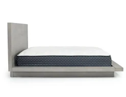 Mor Furniture Beds|Melbourne Panel Bed In Mineral, Full