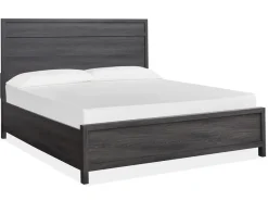 Mor Furniture Bedroom Sets|Merrifield Panel Bed, Dresser, Mirror & Nightstand In Pecan Sandy, Twin