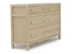 Mor Furniture Bedroom Sets|Merrifield Panel Bed, Dresser, Mirror & Nightstand In Pecan Sandy, Twin