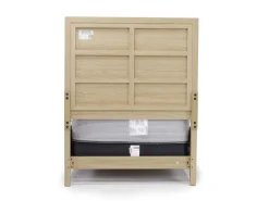 Mor Furniture Beds|Merrifield Panel Bed In Pecan Sandy, Twin