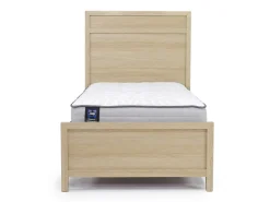 Mor Furniture Beds|Merrifield Panel Bed In Pecan Sandy, Twin