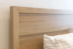 Mor Furniture Beds|Merrifield Panel Bed In Pecan Sandy, Twin
