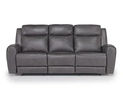 Mor Furniture Reclining Sofas|Mia Reclining Sofa & Console Loveseat In Gray