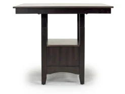 Mor Furniture Seating For 4|Counter Height Dining Sets|Miami Adjustable Dining Table & 4 Stools In Gray