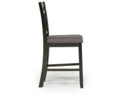 Mor Furniture Seating For 4|Counter Height Dining Sets|Miami Adjustable Dining Table & 4 Stools In Gray