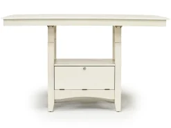 Mor Furniture Seating For 4|Counter Height Dining Sets|Miami Adjustable Dining Table & 4 Stools In Gray