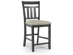 Mor Furniture Counter Height Stools|Barstools|Miami Counter Height Stool In Gray