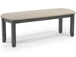 Mor Furniture Dining Benches|Miami Dining Bench In Gray