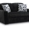 Mor Furniture Loveseats|Midnight Madness Loveseat In Onyx